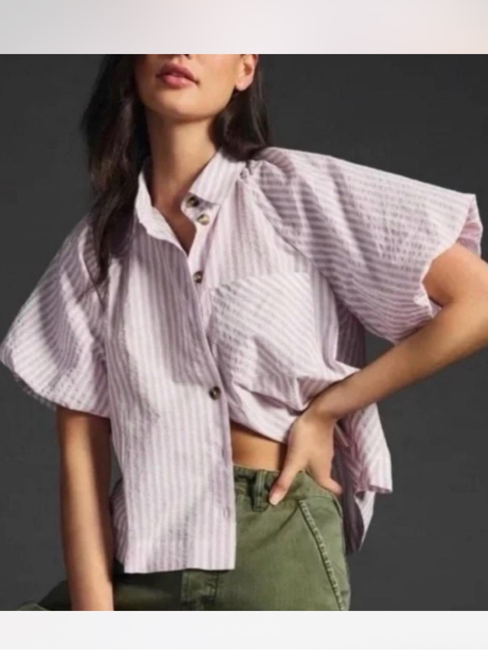 Maeve button up top